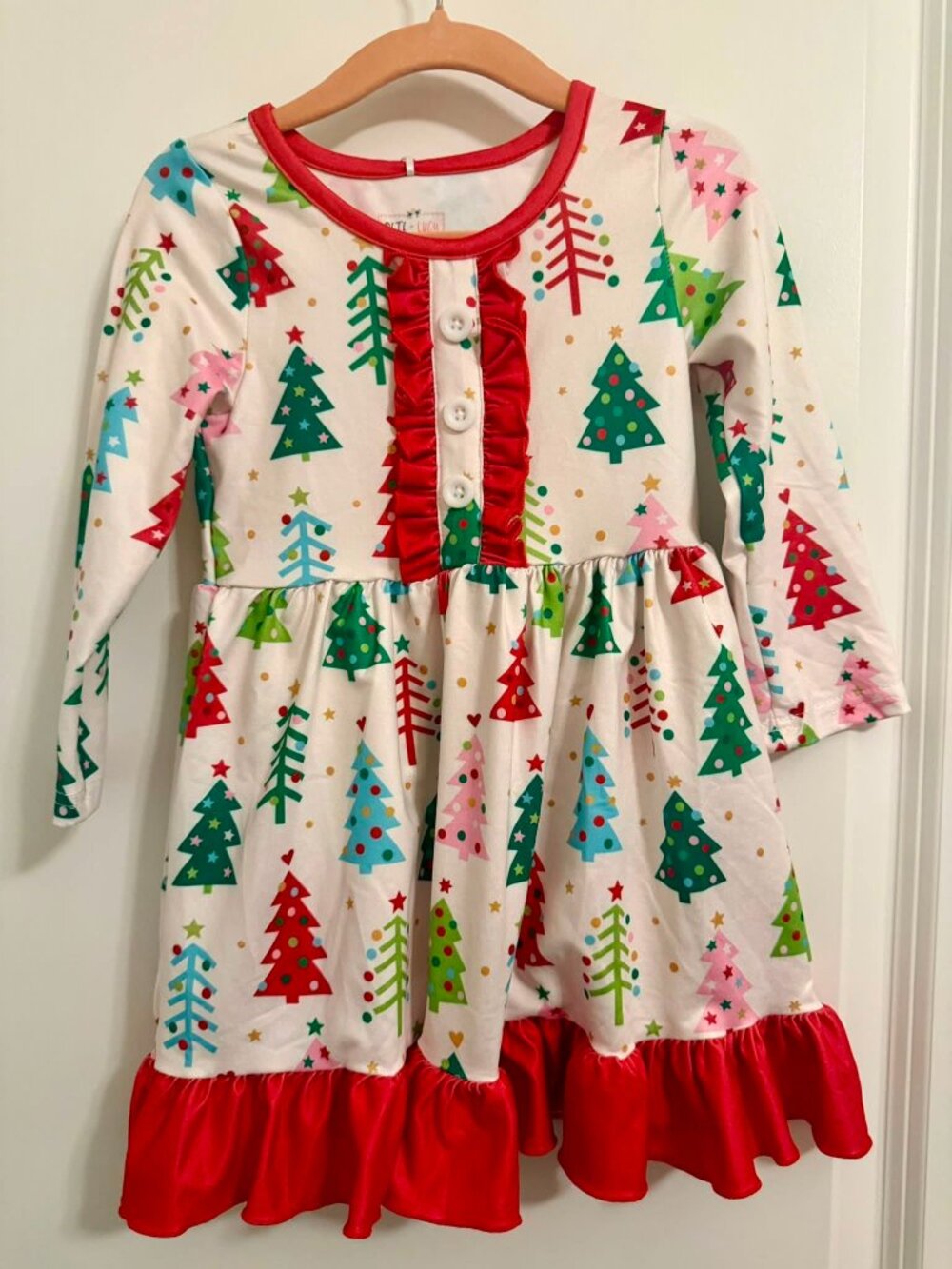 Pete + Lucy Christmas Tree Dress